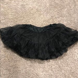 Black Deluxe Petticoat